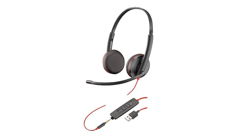 Poly Blackwire C3225 USB - micro-casque