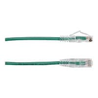 Black Box 20ft Slim-Net CAT6 Green 28AWG 250Mhz UTP Snagless Patch Cable