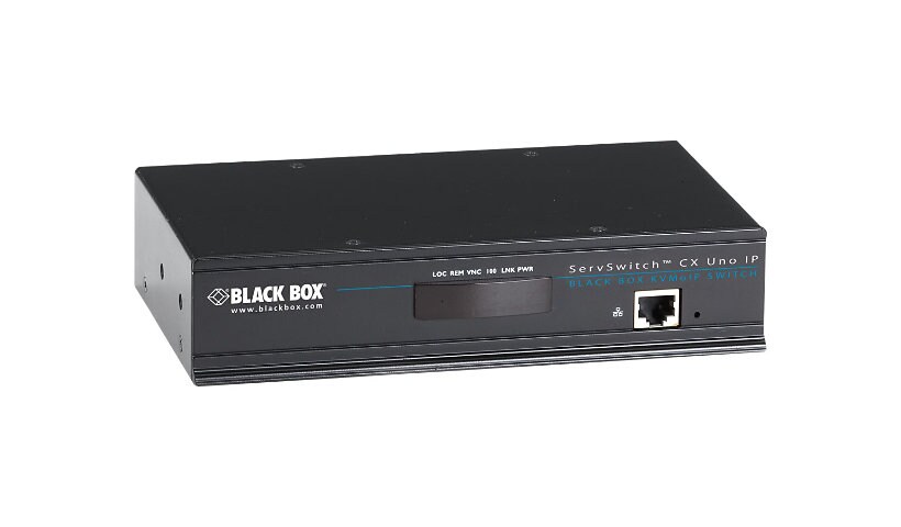 Black Box ServSwitch CX Uno IP - commutateur KVM - 8 ports