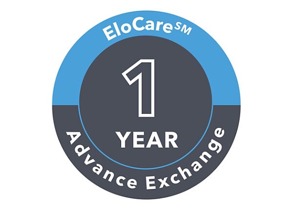 Elo Advance Unit Replacement - extended service agreement - 1 year - shipment