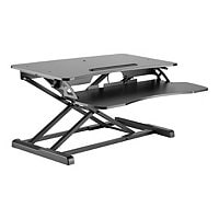 Amer Mounts EZriser30 - standing desk converter - rectangular with contoure