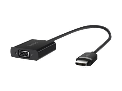 kighul himmel ordbog Belkin HDMI to VGA Adapter with Micro-USB Power and Audio Support,  Compatible with Apple TV 4K and Most TVs - AV10170BT - Monitor Cables &  Adapters - CDW.com
