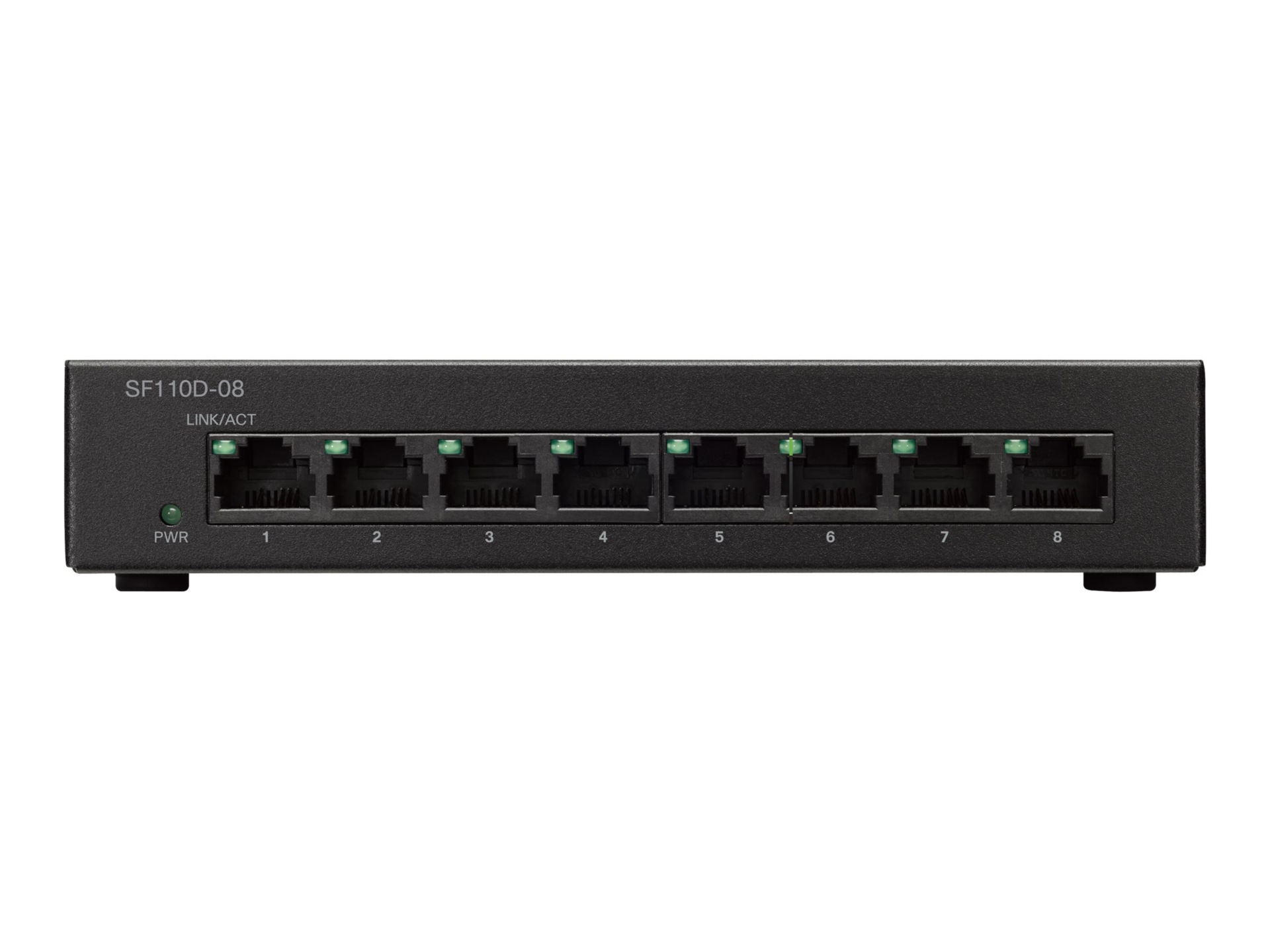 Cisco Small Business SF110D-08 - switch - 8 ports - unmanaged