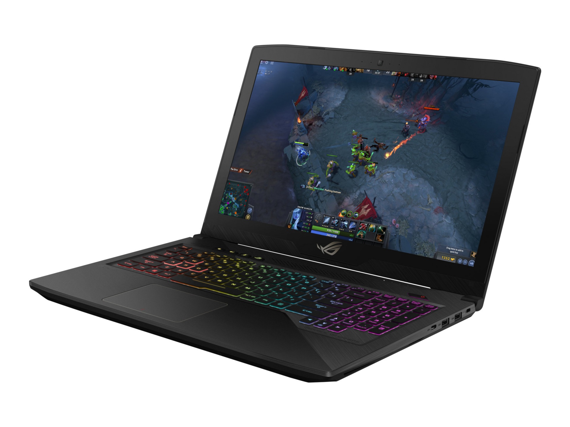 ASUS ROG Strix GL503VD Q72SP - 15.6" - Core i7 7700HQ - 16 GB RAM - 256 GB SSD + 1 TB HDD - Canadian English/French