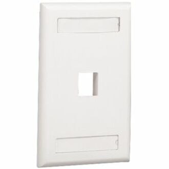Panduit 1 Socket NetKey Faceplate