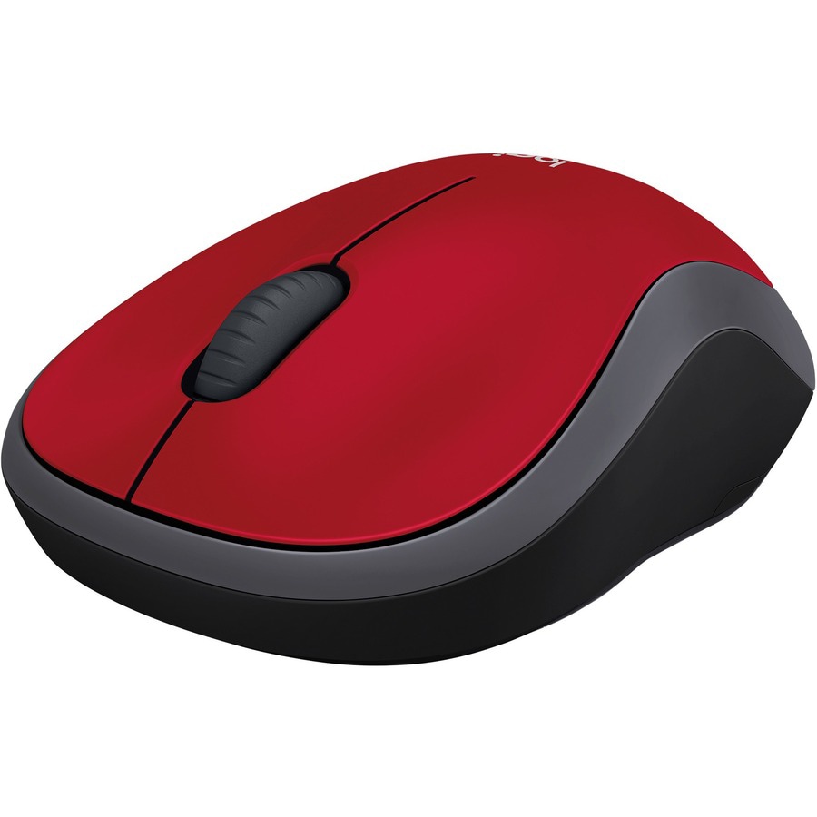 Thumbnail 6 of 10 for Logitech M185 - mouse - 2.4 GHz - red
