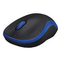 Logitech M185 - mouse - 2.4 GHz - blue