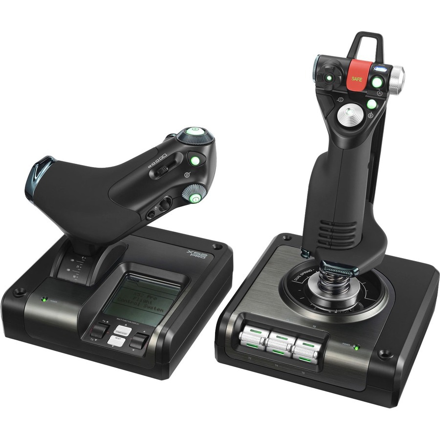 Logitech G Saitek X52 Flight Control System, Controller and