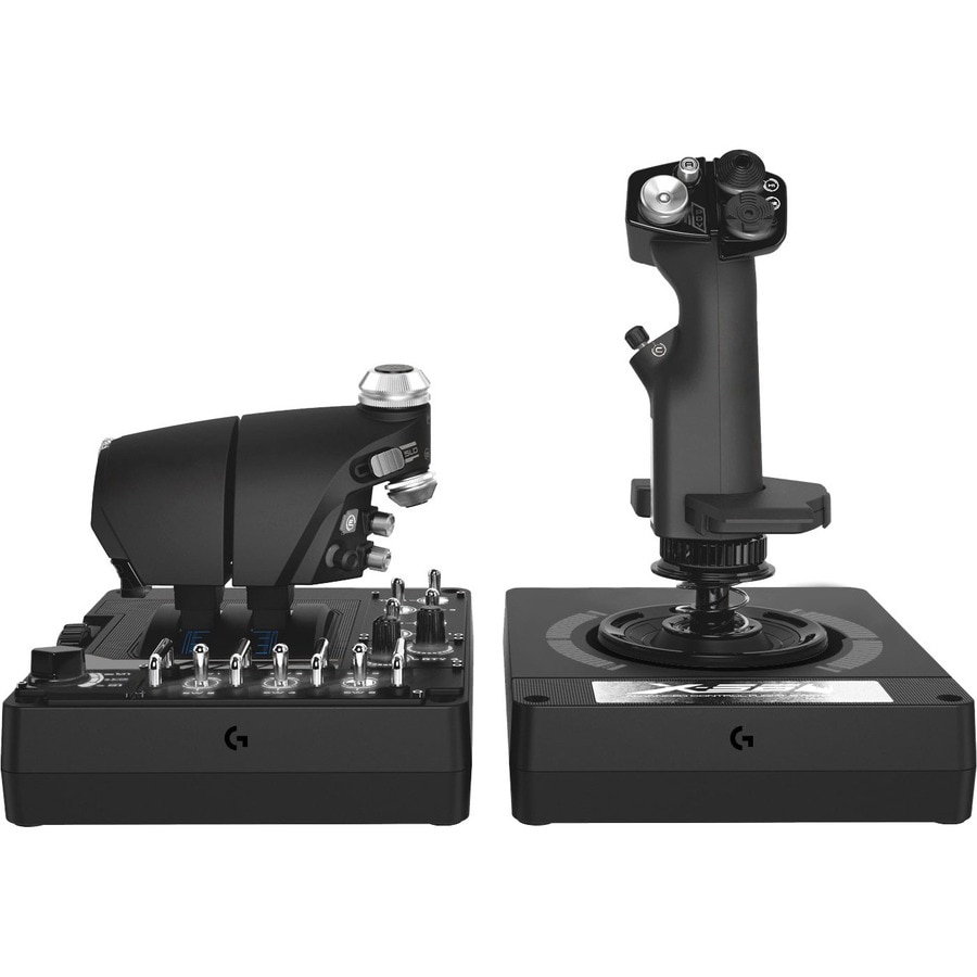 Logitech X56 H.O.T.A.S. - joystick and throttle - wired