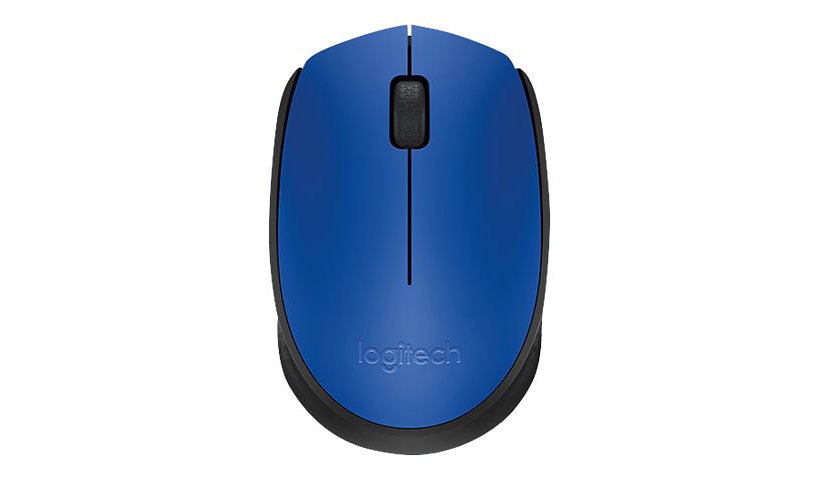 Logitech M170 - mouse - 2.4 GHz - blue