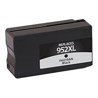 Clover Remanufactured High Yield Ink for HP 952XL, Black, 2,000 page yield