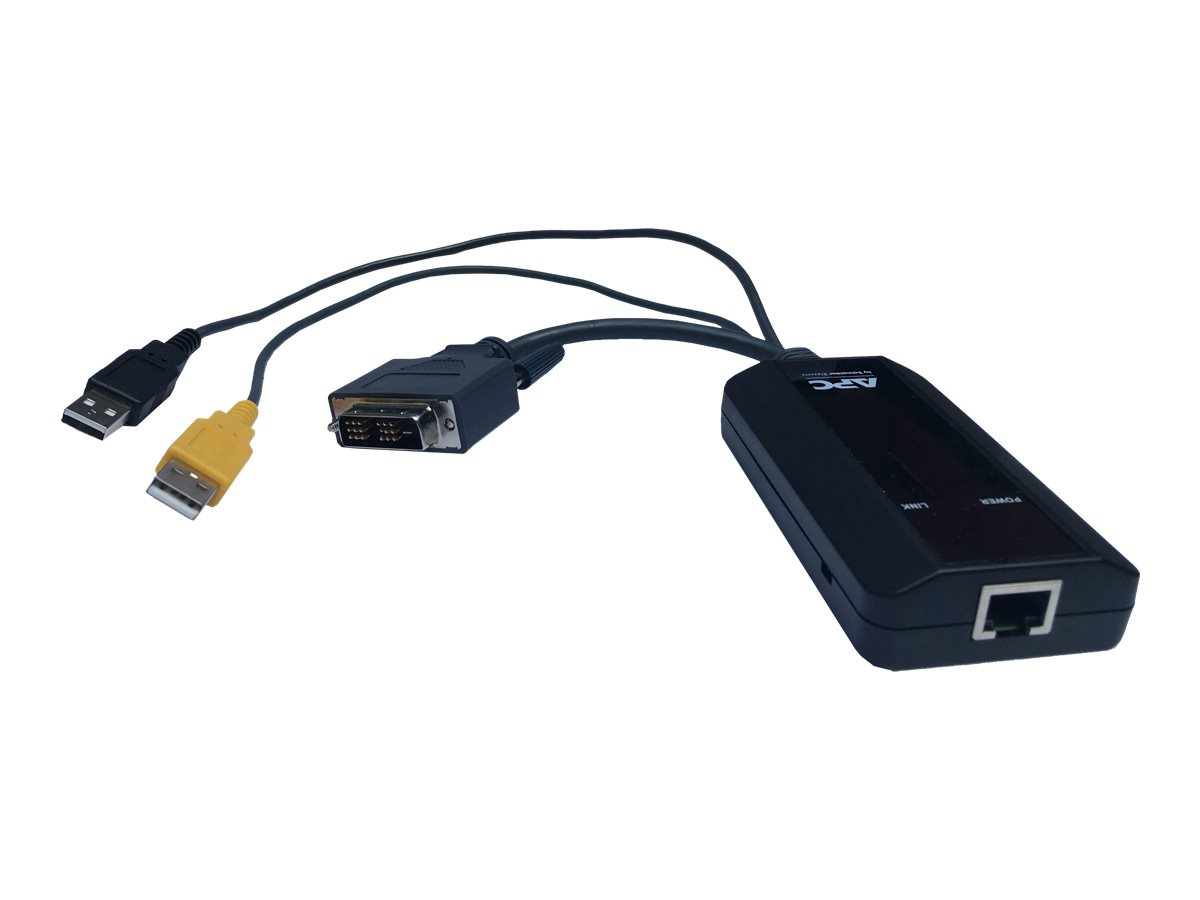 APC KVM 2G, SERVER MODULE, DVI WITH VIRTUAL MEDIA AND CAC