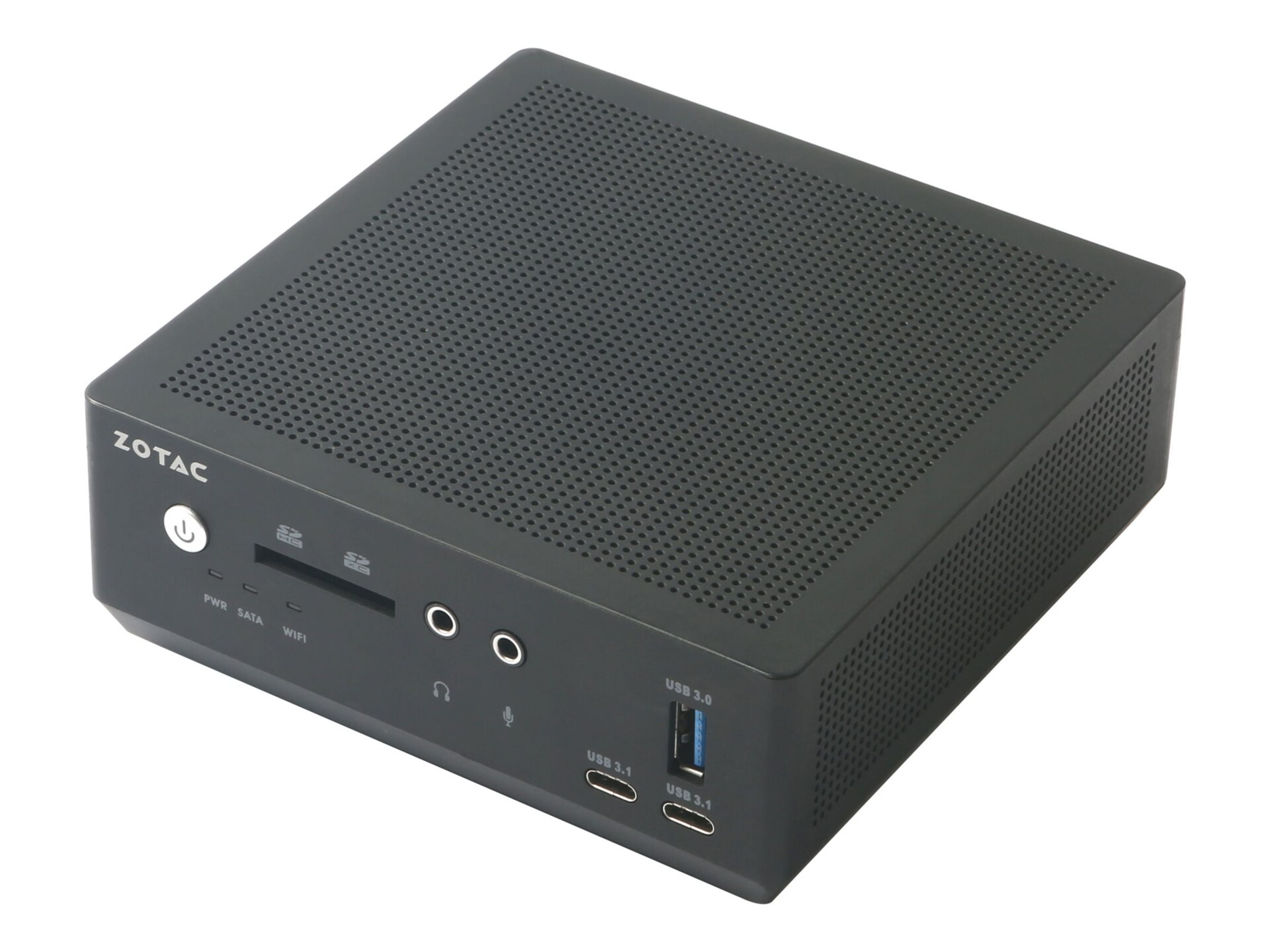 ZOTAC ZBOX M Series MI640 nano - mini PC - Core i5 8250U 1.6 GHz - 0 GB - n