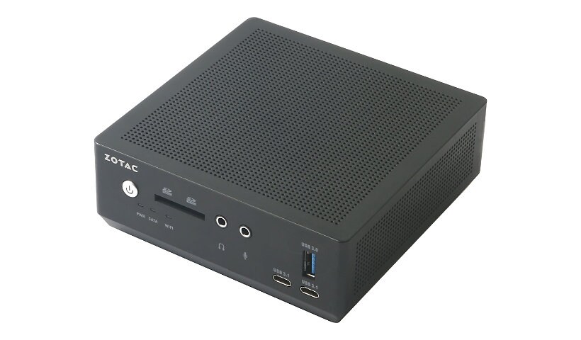 ZOTAC ZBOX M Series MI640 nano - mini PC - Core i5 8250U 1.6 GHz - 0 GB - n