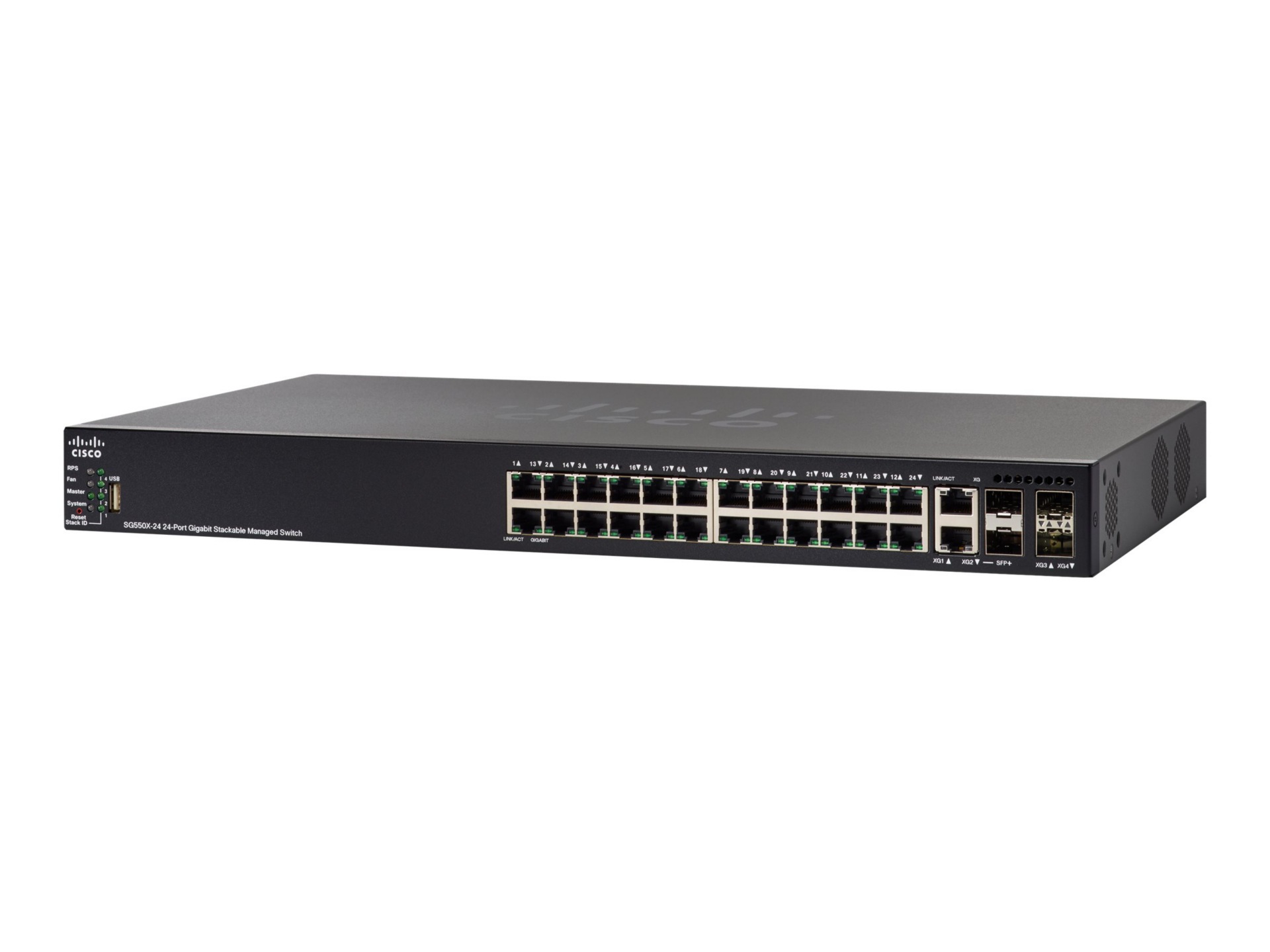 Cisco Small Business SG550X-24P - switch - 24 ports - managed - rack-mountable
