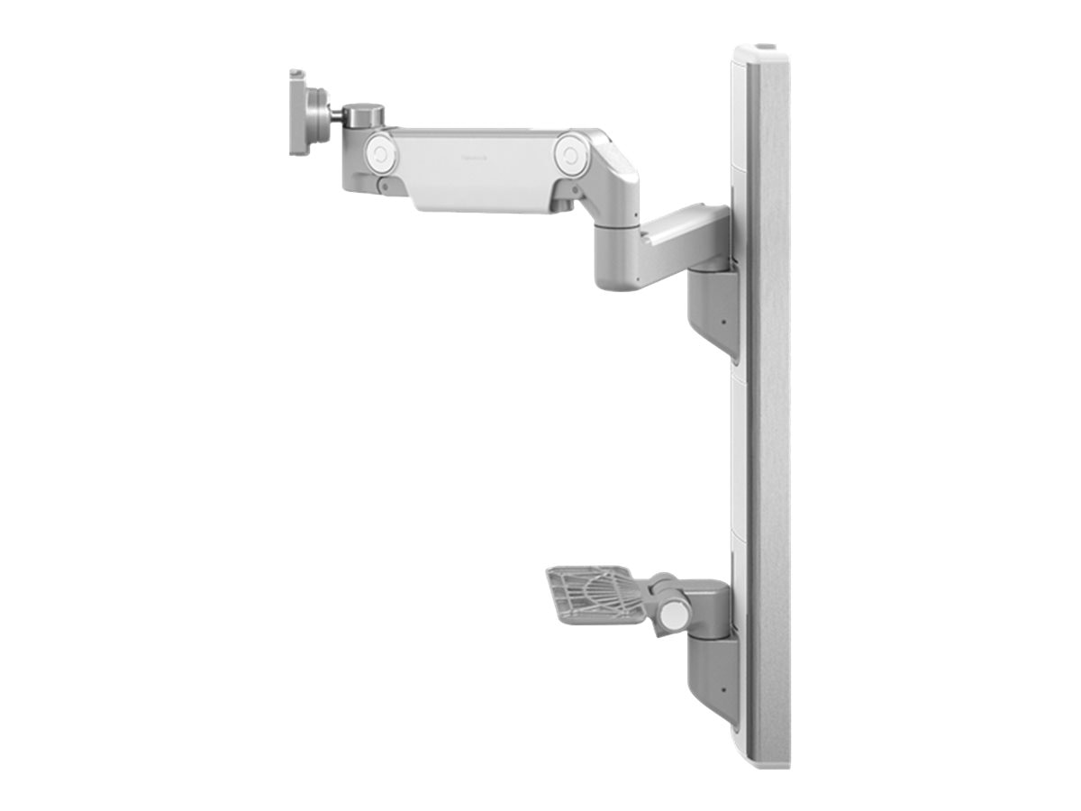 Capsa Healthcare V6 Wall Workstation mounting kit - for LCD display / keyboard - aluminum