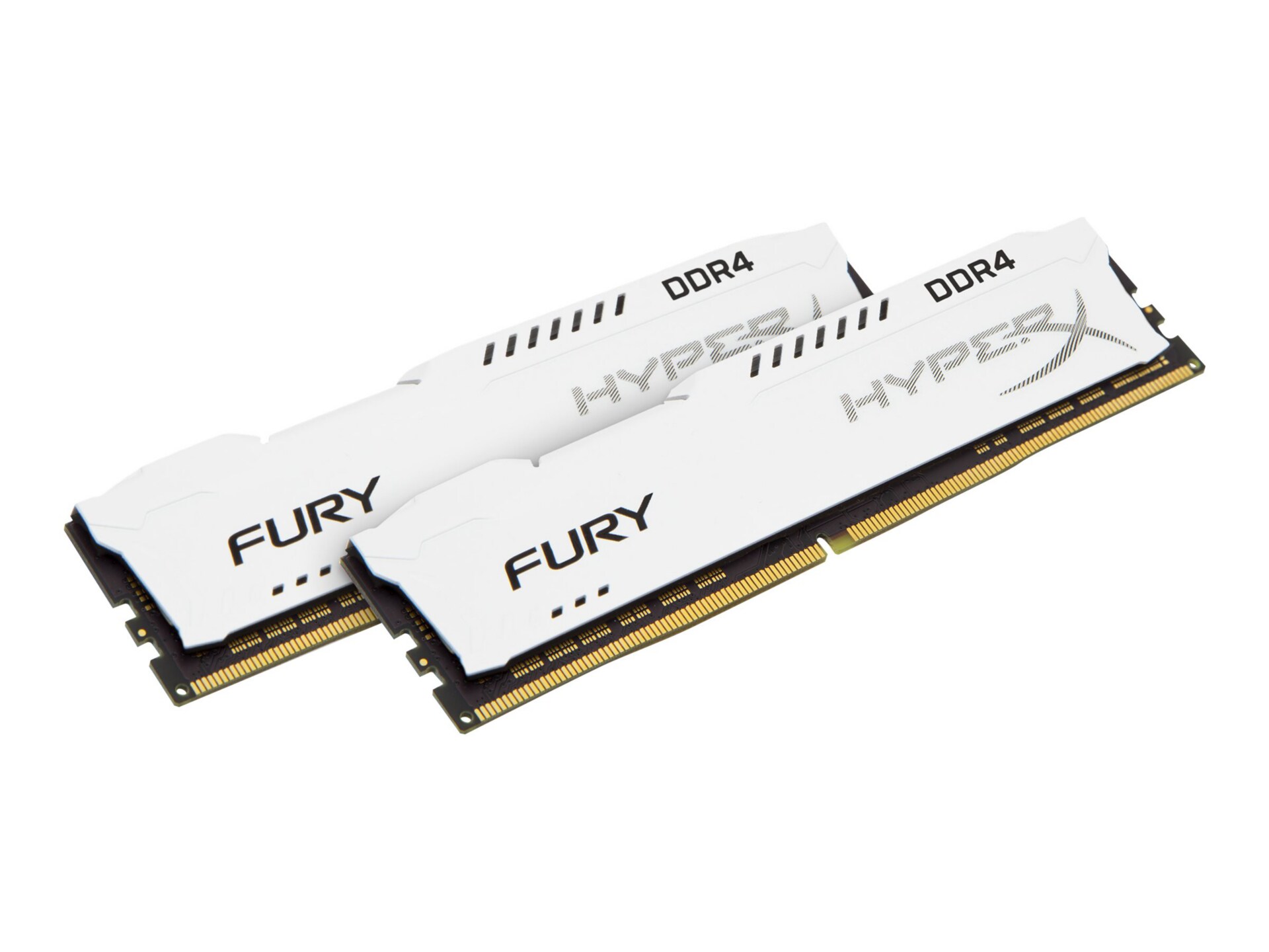 HyperX FURY - DDR4 - 16 GB: 2 x 8 GB - DIMM 288-pin - unbuffered