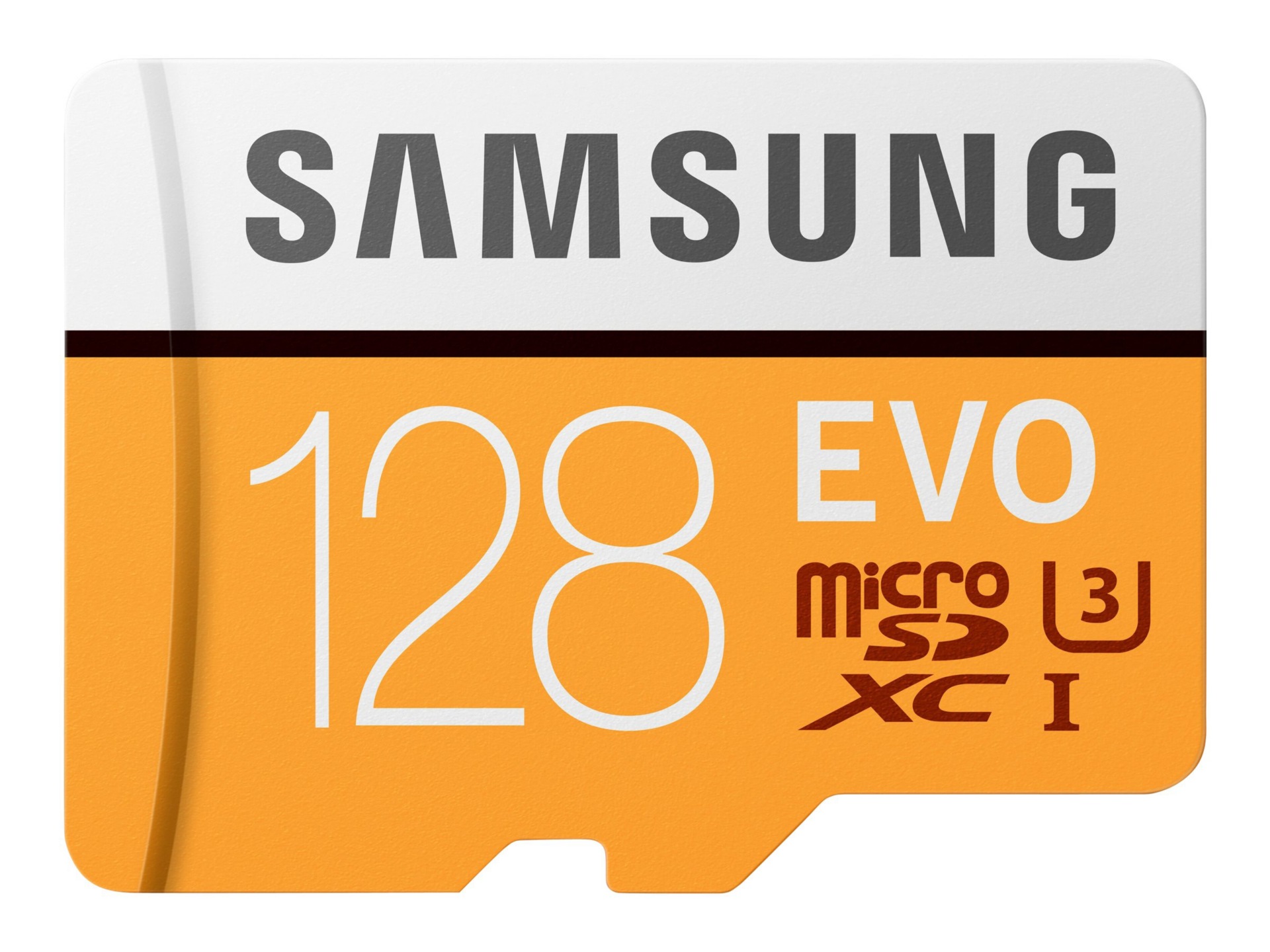 Samsung EVO MB-MP128GA - flash memory card - 128 GB - microSDXC UHS-I