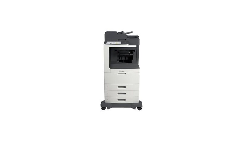 Lexmark MX810dte - multifunction printer - B/W - TAA Compliant