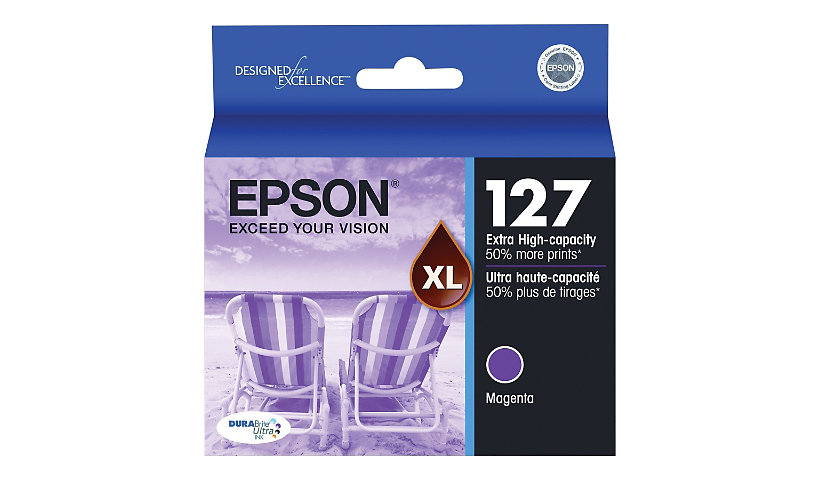 Epson 127 With Sensor - Extra High Capacity - magenta - original - ink cartridge