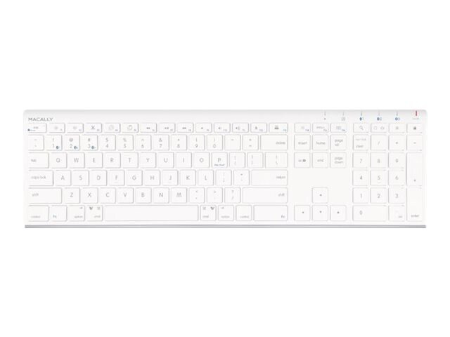 Macally ACEBTKEY - keyboard - ice white Input Device