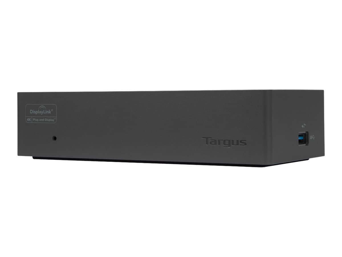 Targus USB-C Universal DV4K Docking Station with 100W Power - docking station - USB-C / Thunderbolt 3 - 2 x HDMI, 2 x DP
