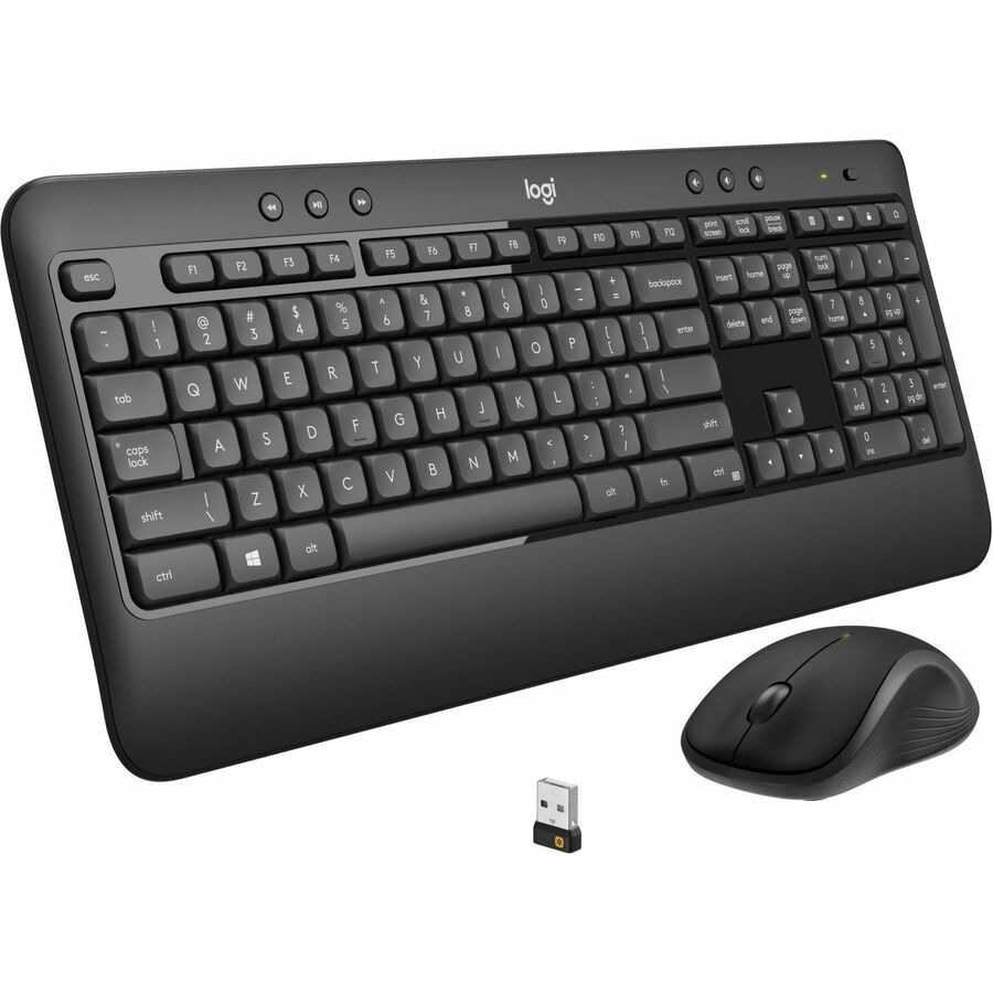 Logitech Comfort Wireless Keyboard and Mouse Combo, Full-Size