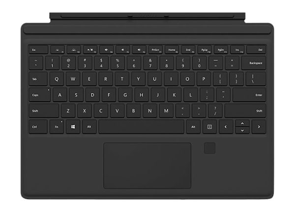 Microsoft Surface Pro 4 Type Cover with Fingerprint ID - keyboard - with trackpad, accelerometer - English - North