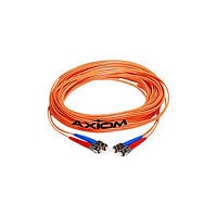 Axiom LC-ST Multimode Duplex OM1 62.5/125 Fiber Optic Cable - 3m - Orange -