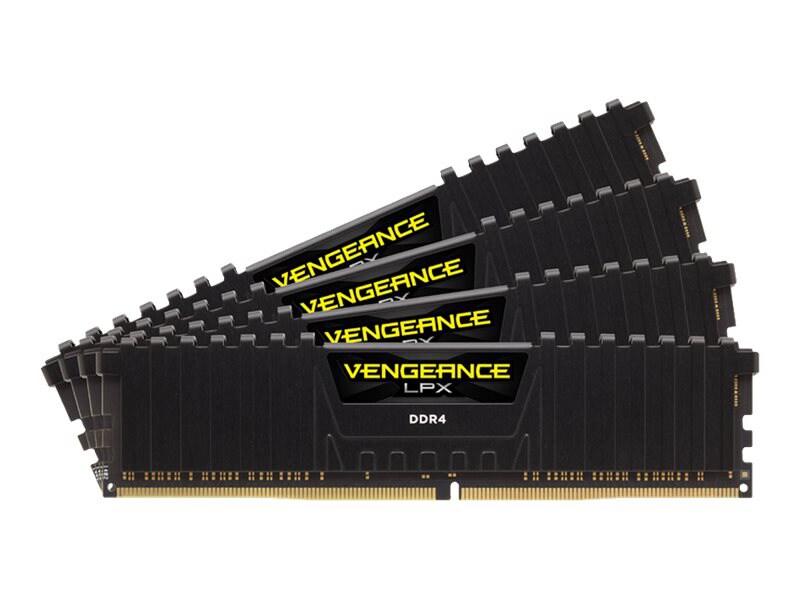 CORSAIR Vengeance LPX - DDR4 - kit - 64 GB: 4 x 16 GB - DIMM 288-pin - 2400