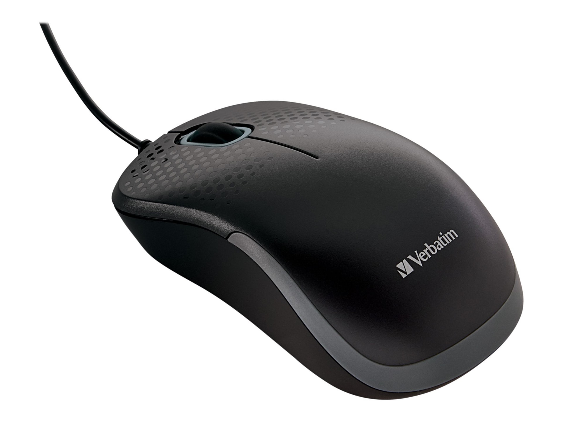 Verbatim Silent Corded Optical - mouse - USB - black