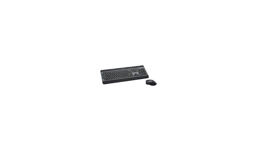 Verbatim Wireless Multimedia Keyboard and 6-Button Mouse Combo - keyboard and mouse set - black