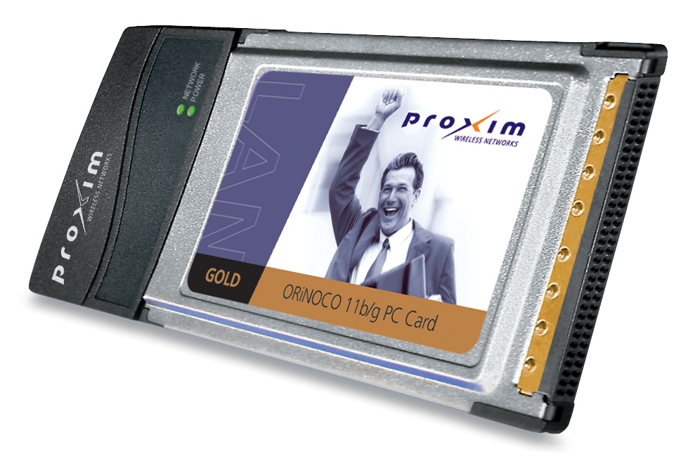Proxim ORiNOCO Classic Gold PC Card FCC/World

