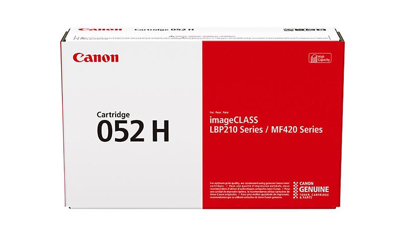 Canon 052 H - High Capacity - black - original - toner cartridge