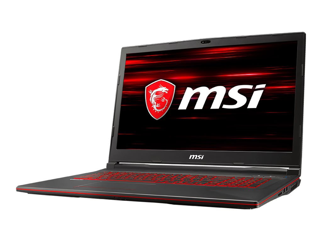 MSI GL73 8RD 031 - 17.3" - Core i7 8750H - 16 GB RAM - 128 GB SSD + 1 TB HDD