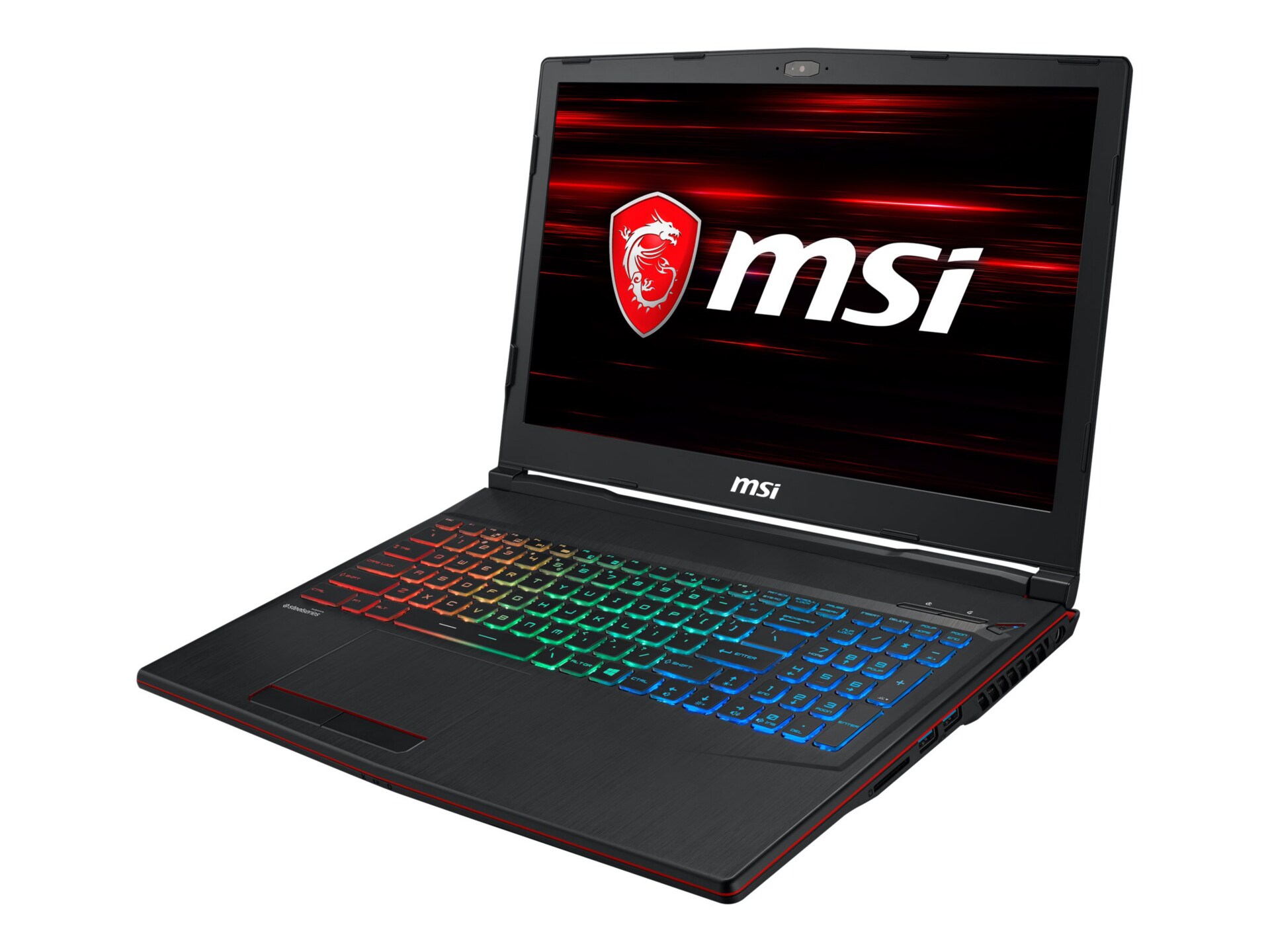 MSI GP63 Leopard-041 - 15.6" - Core i7 8750H - 16 GB RAM - 128 GB SSD + 1 T