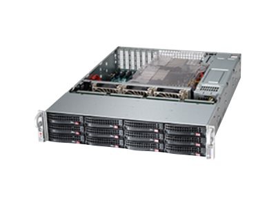 Supermicro SC826 BAC4-R1K23LPB - rack-mountable - 2U - enhanced extended ATX