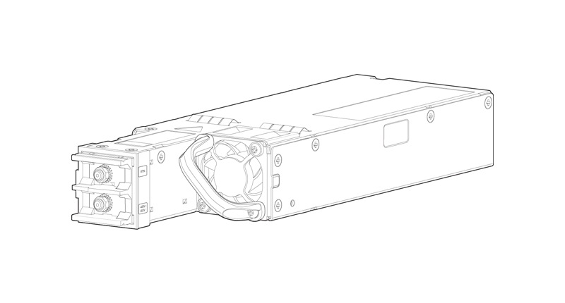 Juniper Networks - power supply - hot-plug / redundant - 1100 Watt