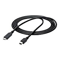 StarTech.com 6 ft. / 1.8 m USB-C to Mini DisplayPort Cable - 4K 60Hz - Black - USB 3.1 Type-C to Mini DP Adapter Cable -