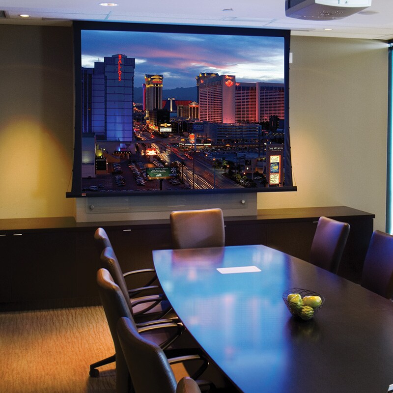 Draper Access Fit V 100" Electric Projection Screen