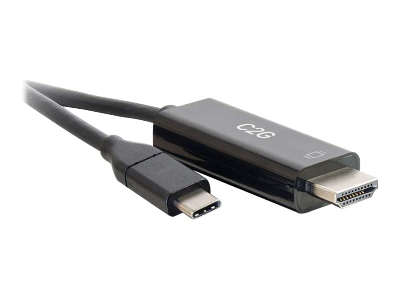 C2G Câble adaptateur USB C vers HDMI de 1,8 m - 4K 60 Hz - adaptateur vidéo externe