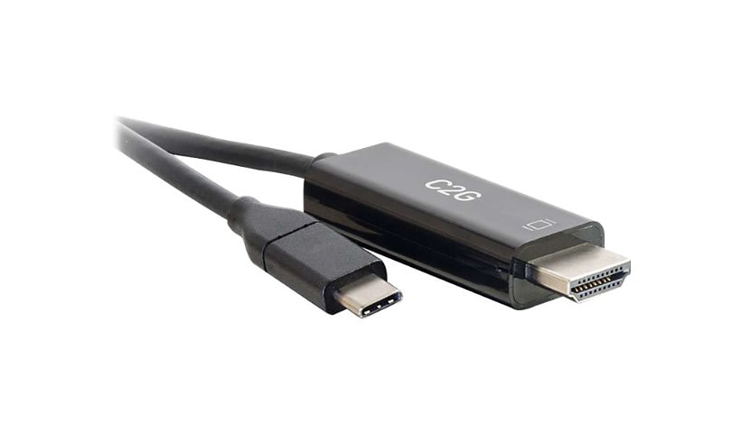 C2G Câble adaptateur USB C vers HDMI de 1,8 m - 4K 60 Hz - adaptateur vidéo externe