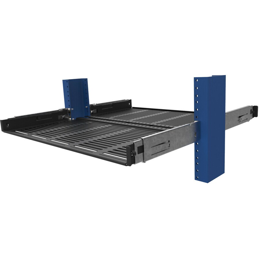 Thumbnail 6 of 7 for Rack Solutions Dual 2-Post Rack Sliding Shelf