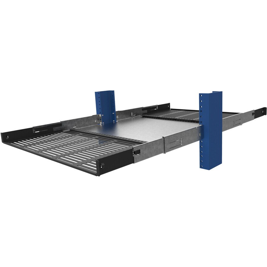 Thumbnail 7 of 7 for Rack Solutions Dual 2-Post Rack Sliding Shelf