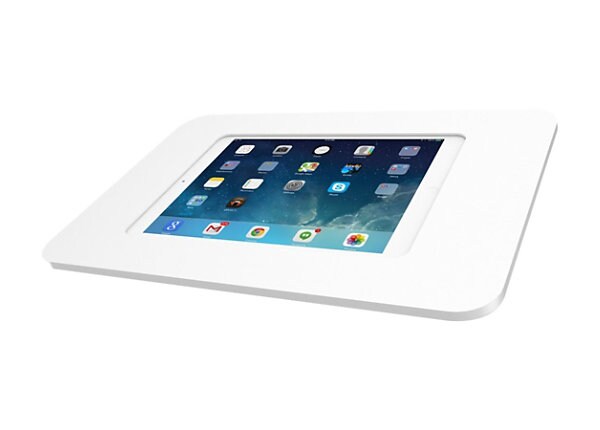 Compulocks Rokku Capsule - iPad 9.7" / Galaxy Tab A 9.7" / S2 9.7" / S3 9.7" Wall Mount / Counter Top Kiosk - White -
