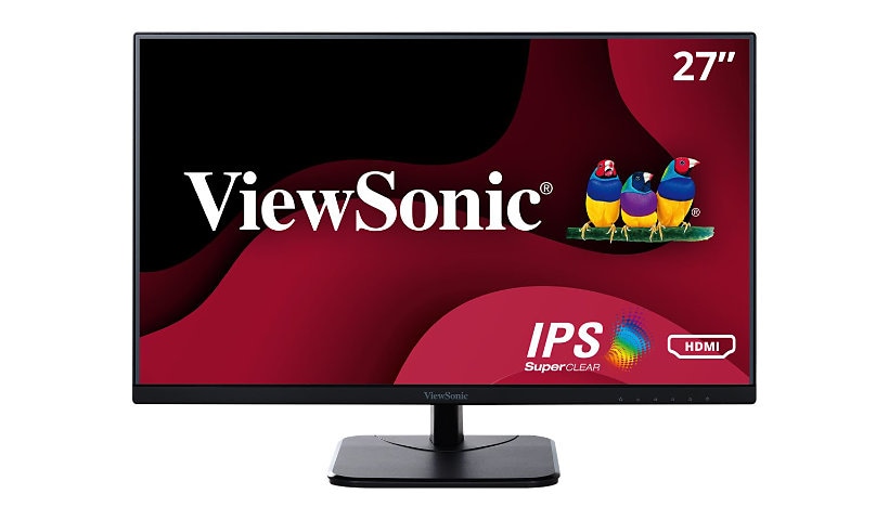 ViewSonic VA2756-MHD 27" 1080p IPS Monitor with Adaptive Sync, HDMI, VGA