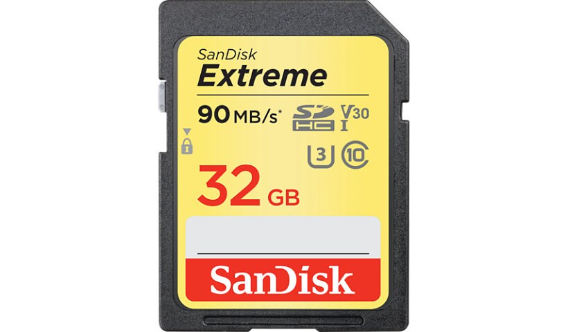 SanDisk Extreme - carte mémoire flash - 32 Go - SDHC UHS-I