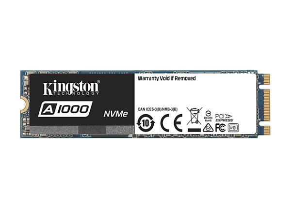 Kingston A1000 - solid state drive - 240 GB - PCI Express 3.0 x2 (NVMe)