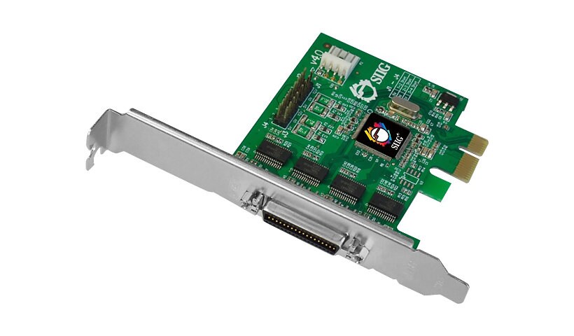 SIIG DP CyberSerial 4S PCIe - adaptateur série