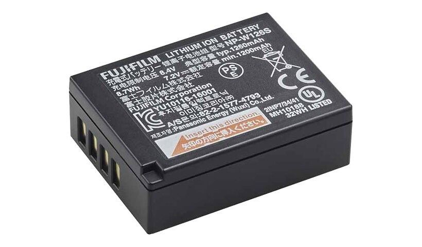 Fujifilm NP W126S battery - Li-Ion